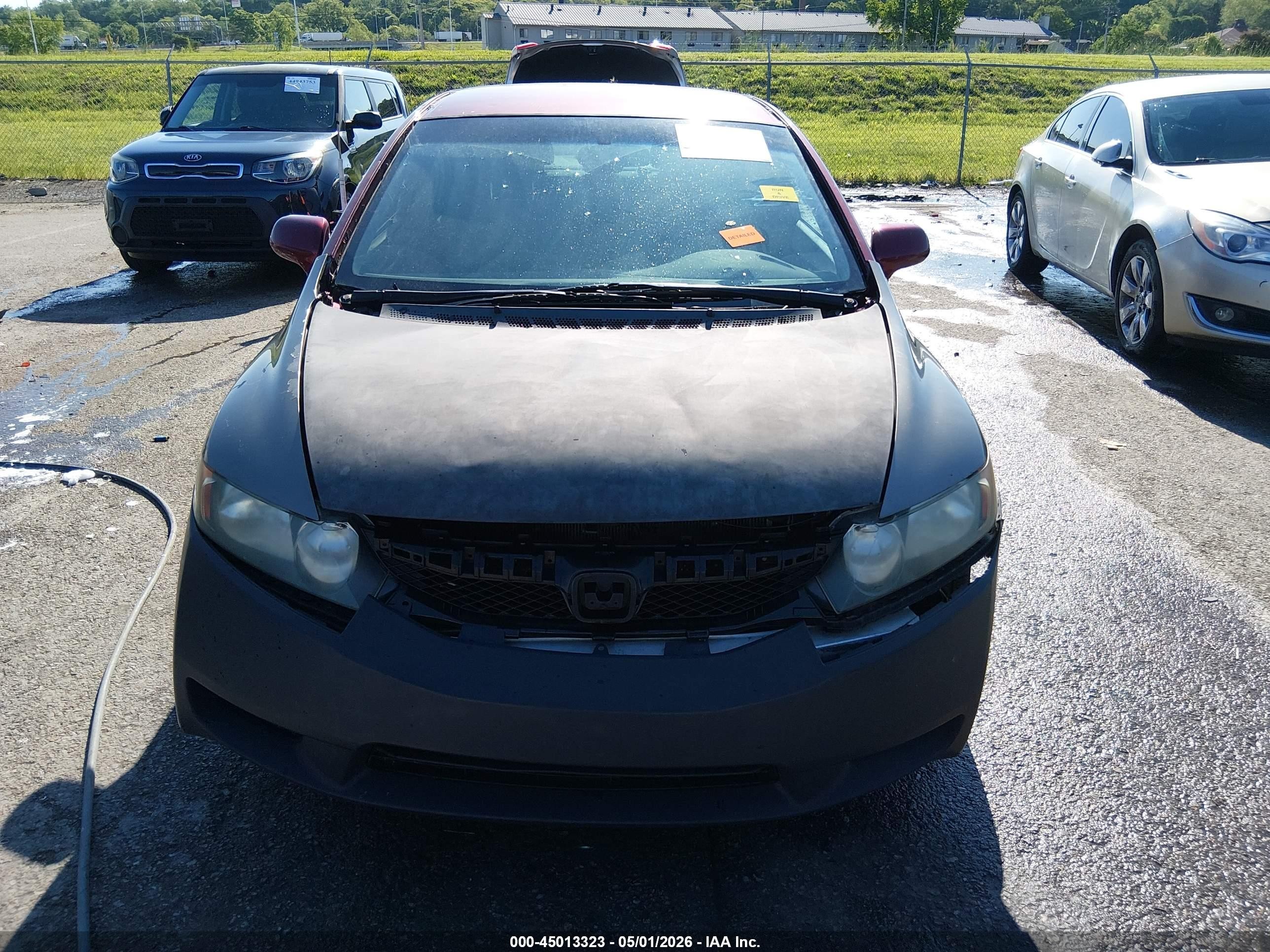 2010 Honda Civic Lx Красный vin: 19XFA1F56AE071969