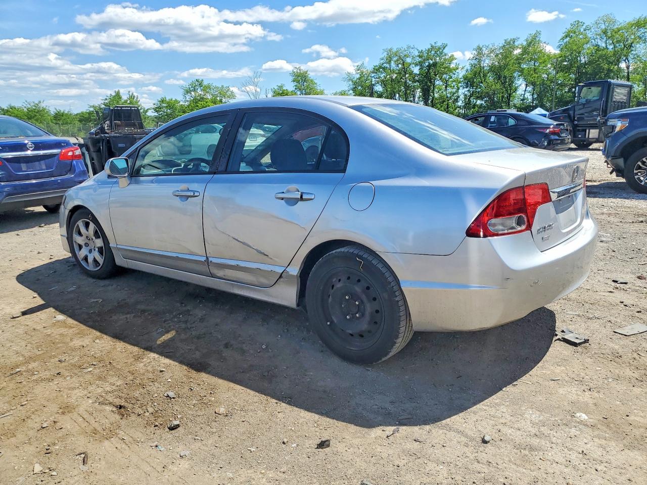 2011 Honda Civic Lx Серебряный vin: 19XFA1F56BE025527
