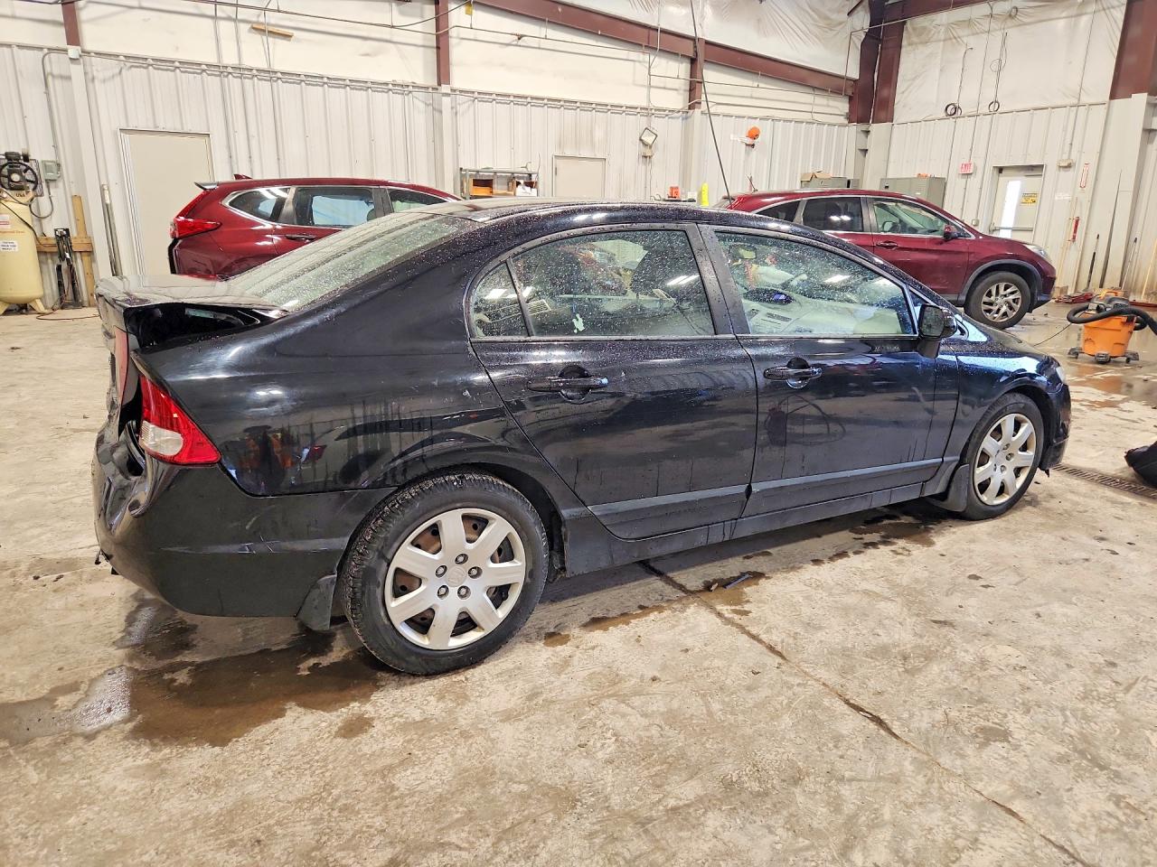 2010 Honda Civic Lx Черный vin: 19XFA1F57AE002899