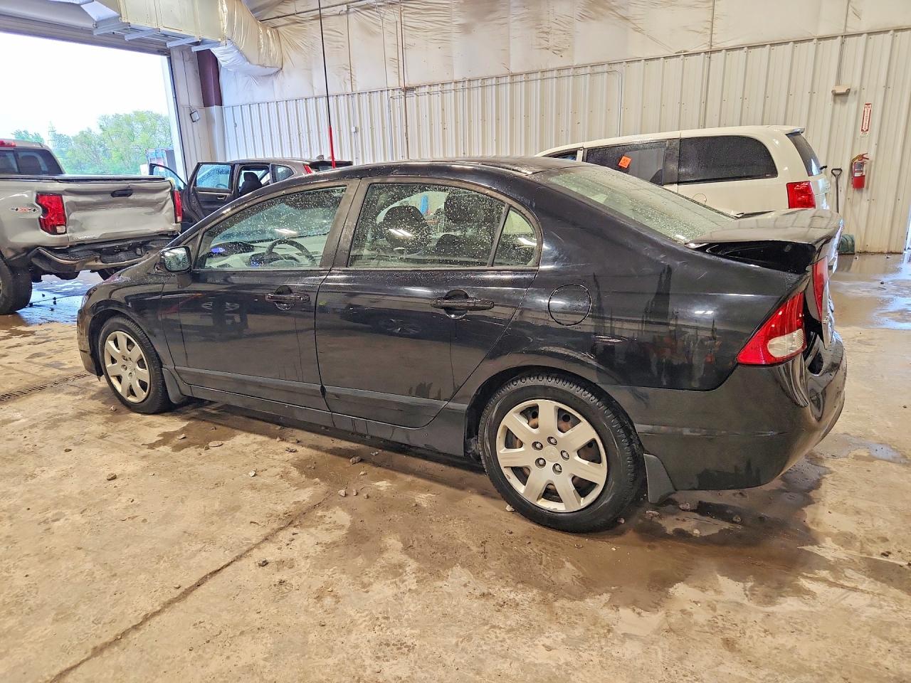 2010 Honda Civic Lx Черный vin: 19XFA1F57AE002899