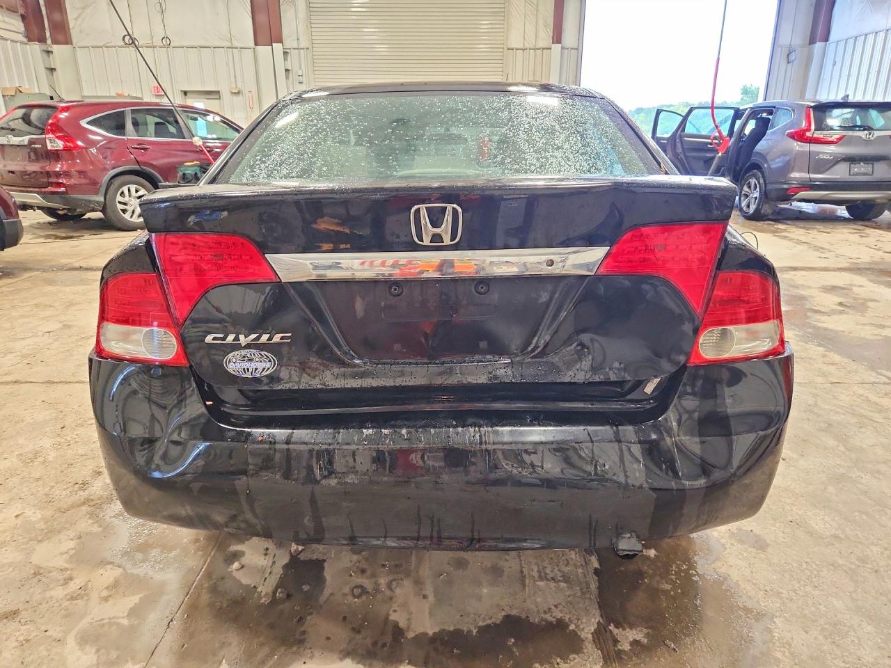 2010 Honda Civic Lx Черный vin: 19XFA1F57AE002899