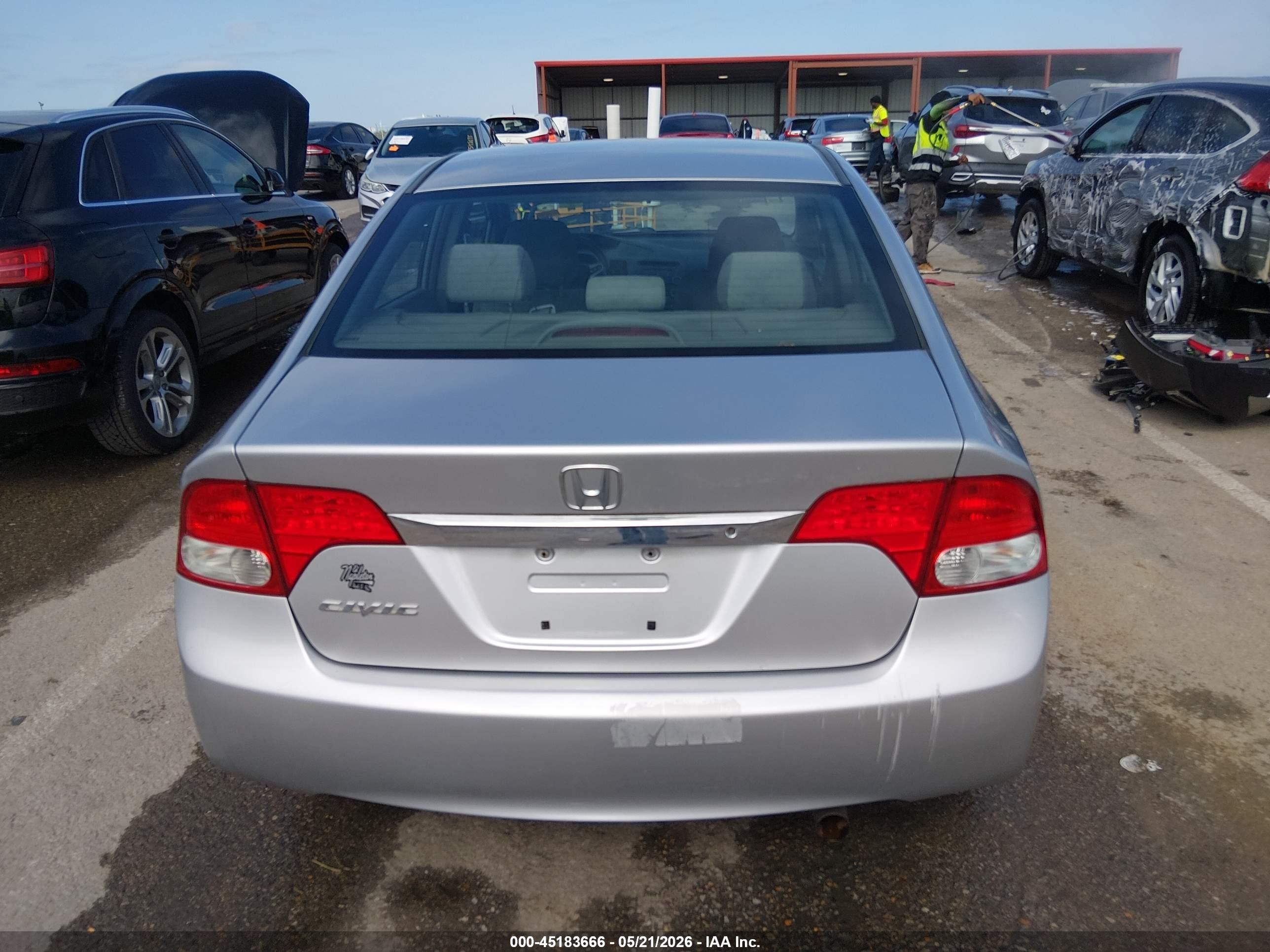 2010 Honda Civic Lx Серебряный vin: 19XFA1F57AE016009