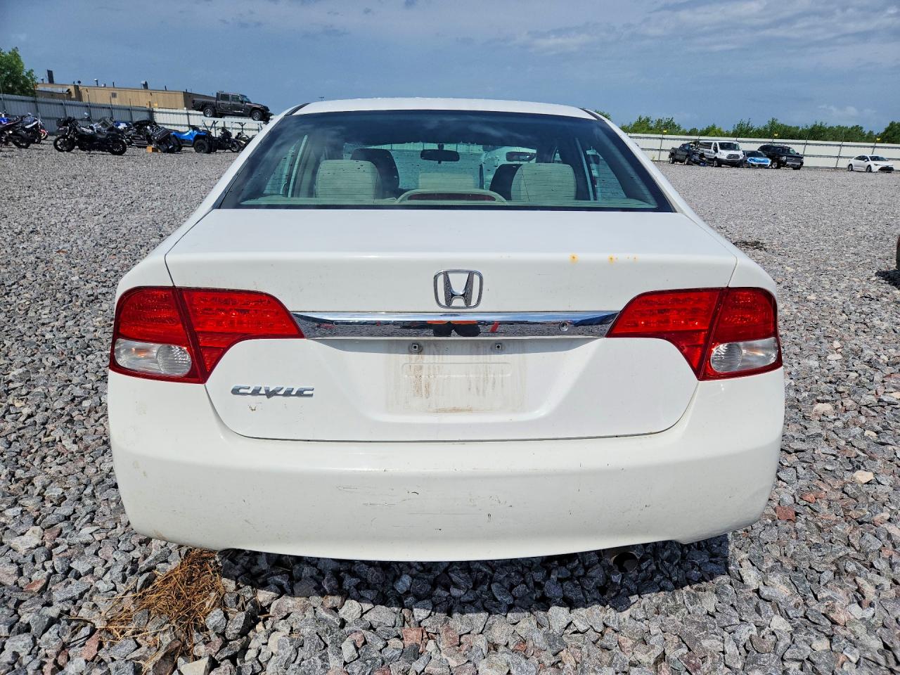 2010 Honda Civic Lx Белый vin: 19XFA1F57AE040438
