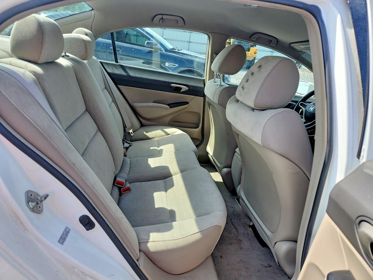 2010 Honda Civic Lx Белый vin: 19XFA1F57AE040438