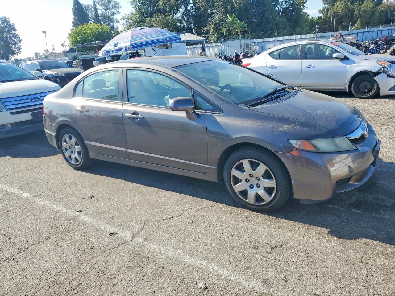 2010 Honda Civic Lx Серый vin: 19XFA1F57AE056591
