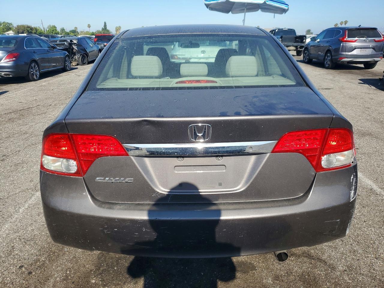 2010 Honda Civic Lx Серый vin: 19XFA1F57AE056591