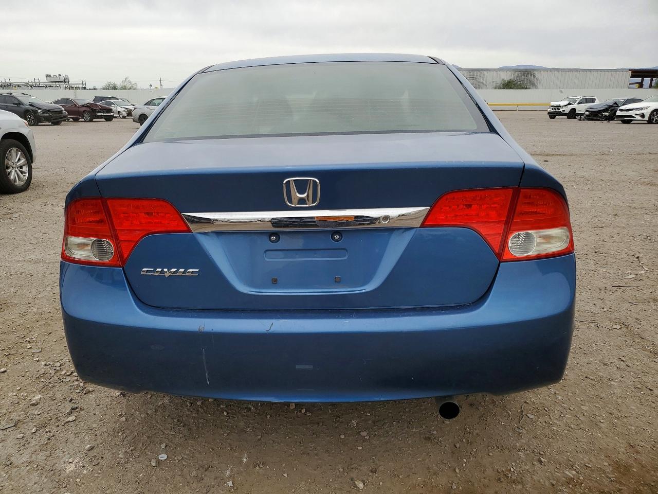 2010 Honda Civic Lx Blue vin: 19XFA1F57AE057546