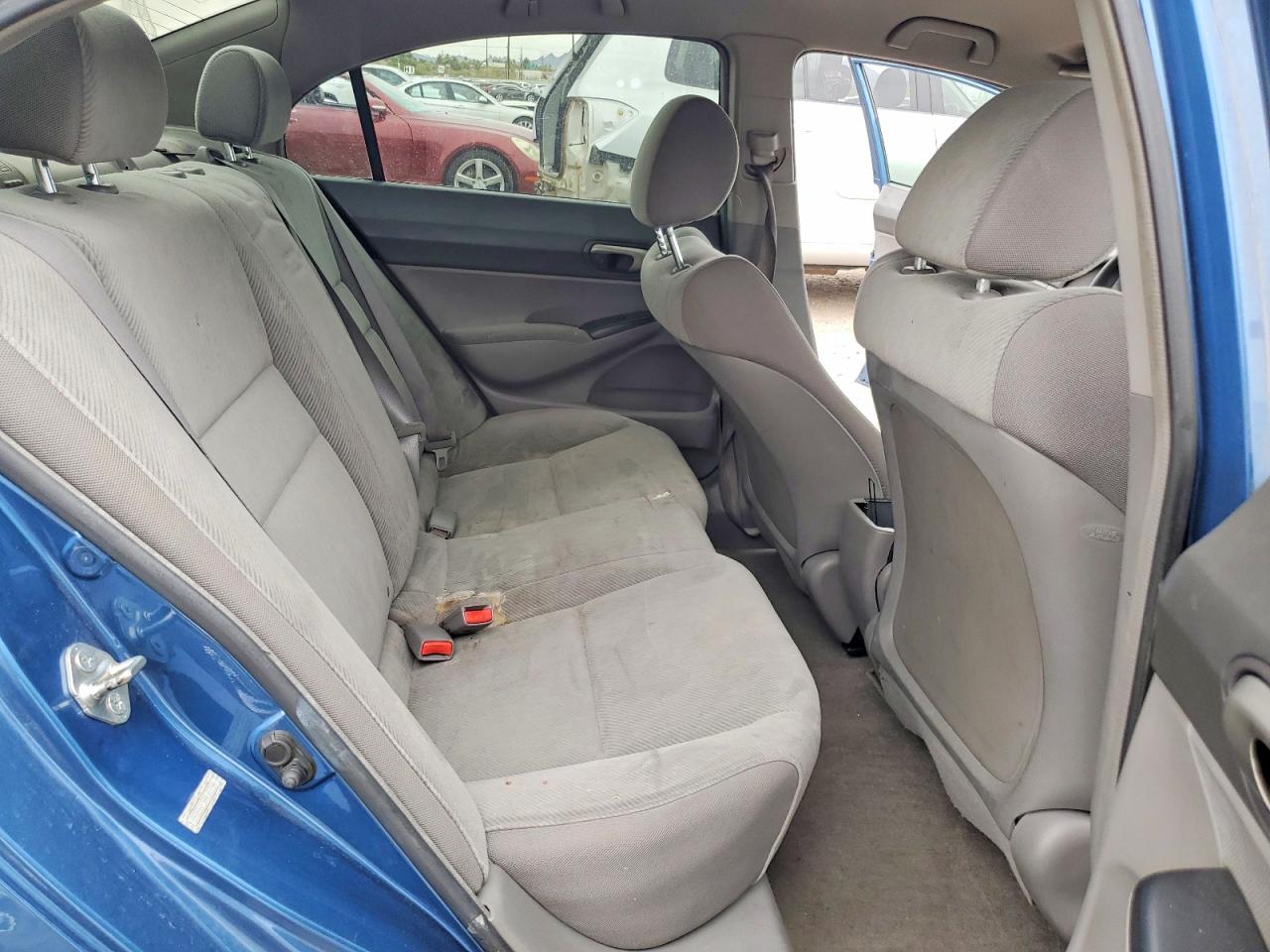 2010 Honda Civic Lx Blue vin: 19XFA1F57AE057546