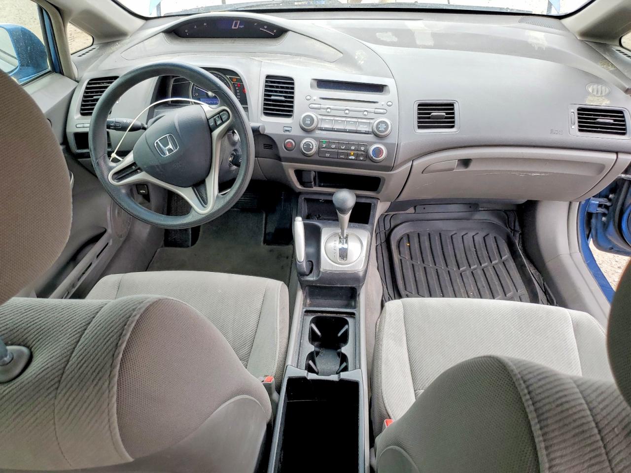 2010 Honda Civic Lx Blue vin: 19XFA1F57AE057546