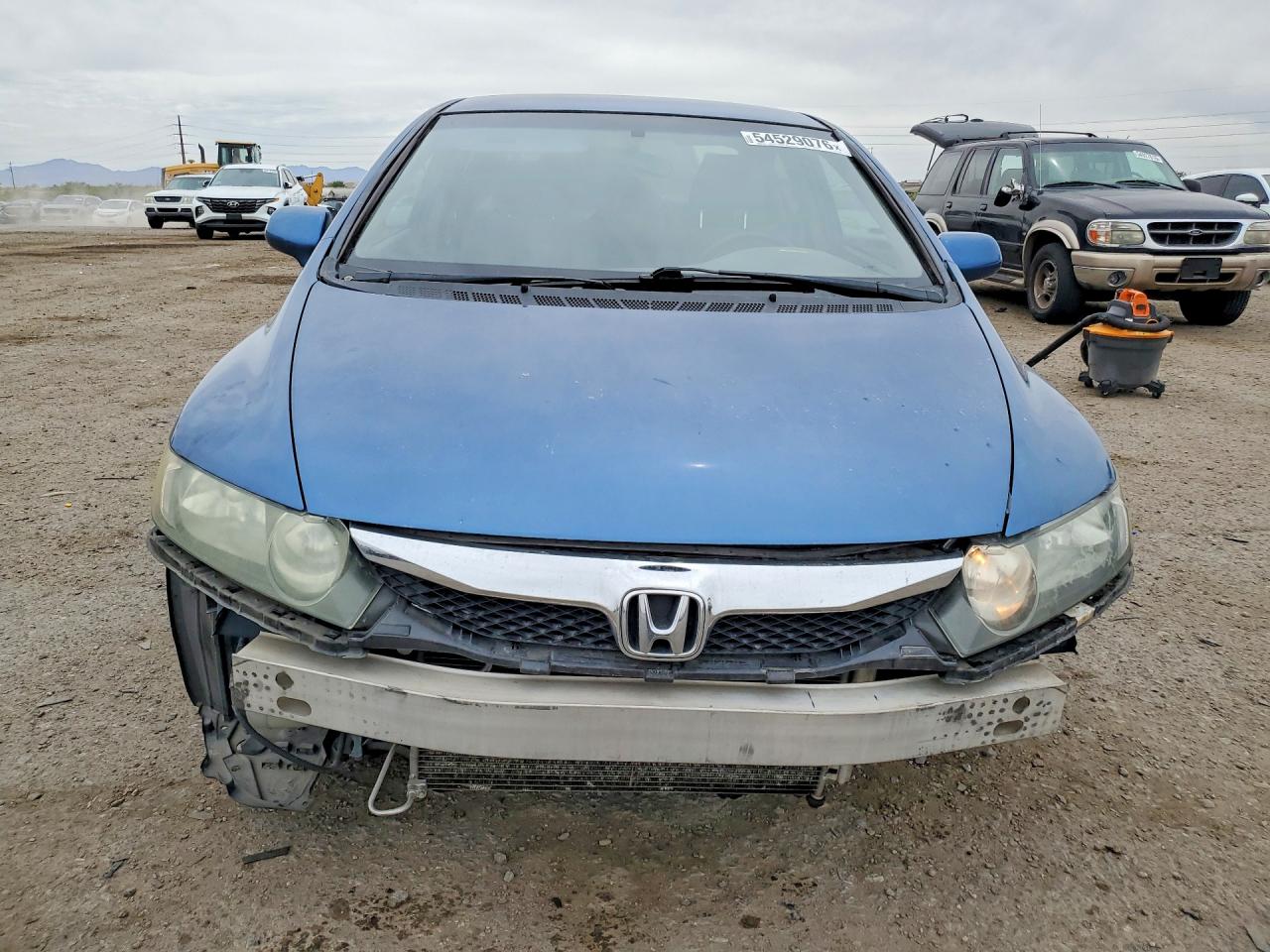 2010 Honda Civic Lx Blue vin: 19XFA1F57AE057546
