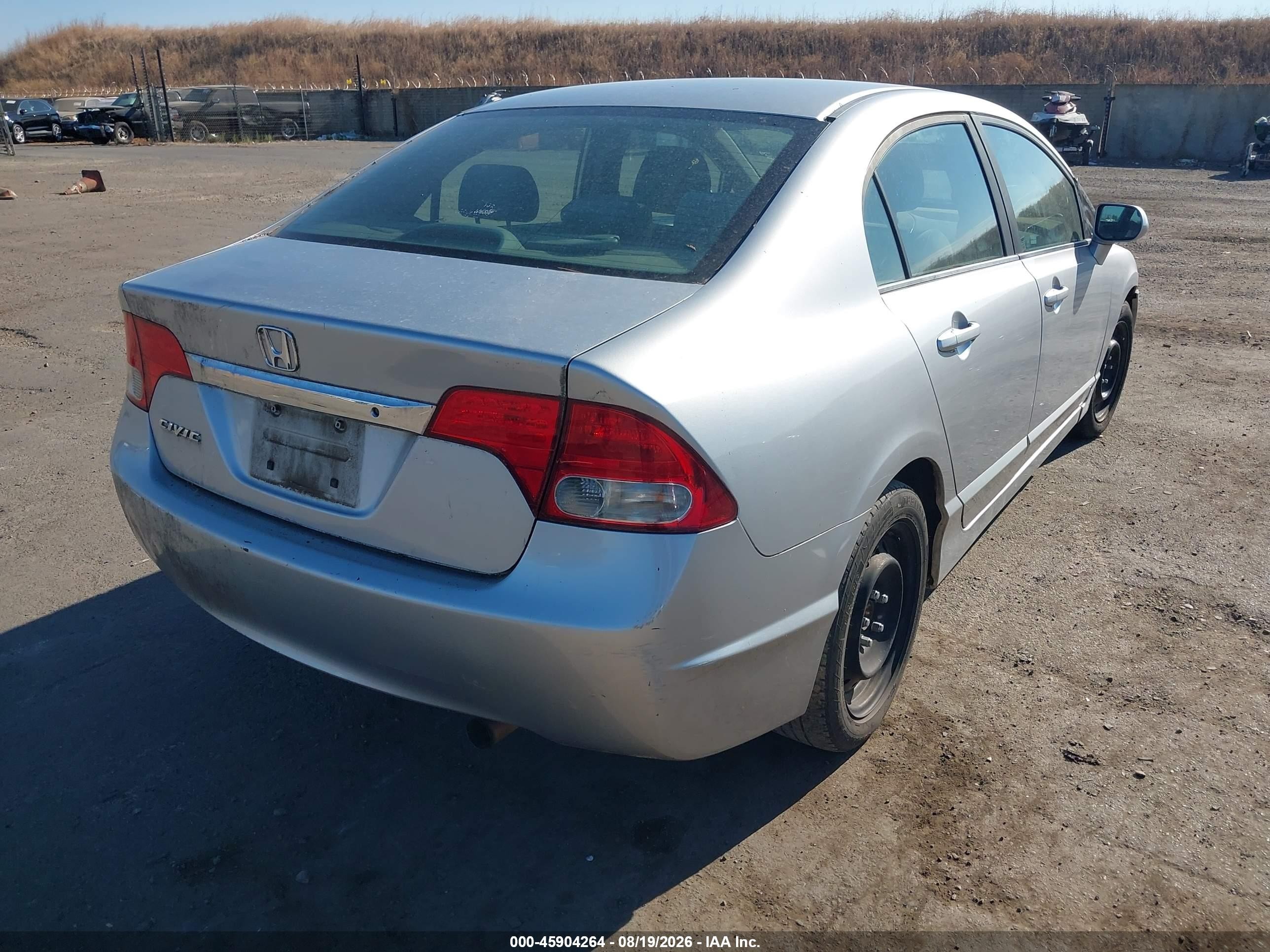2010 Honda Civic Lx Gray vin: 19XFA1F57AE068594