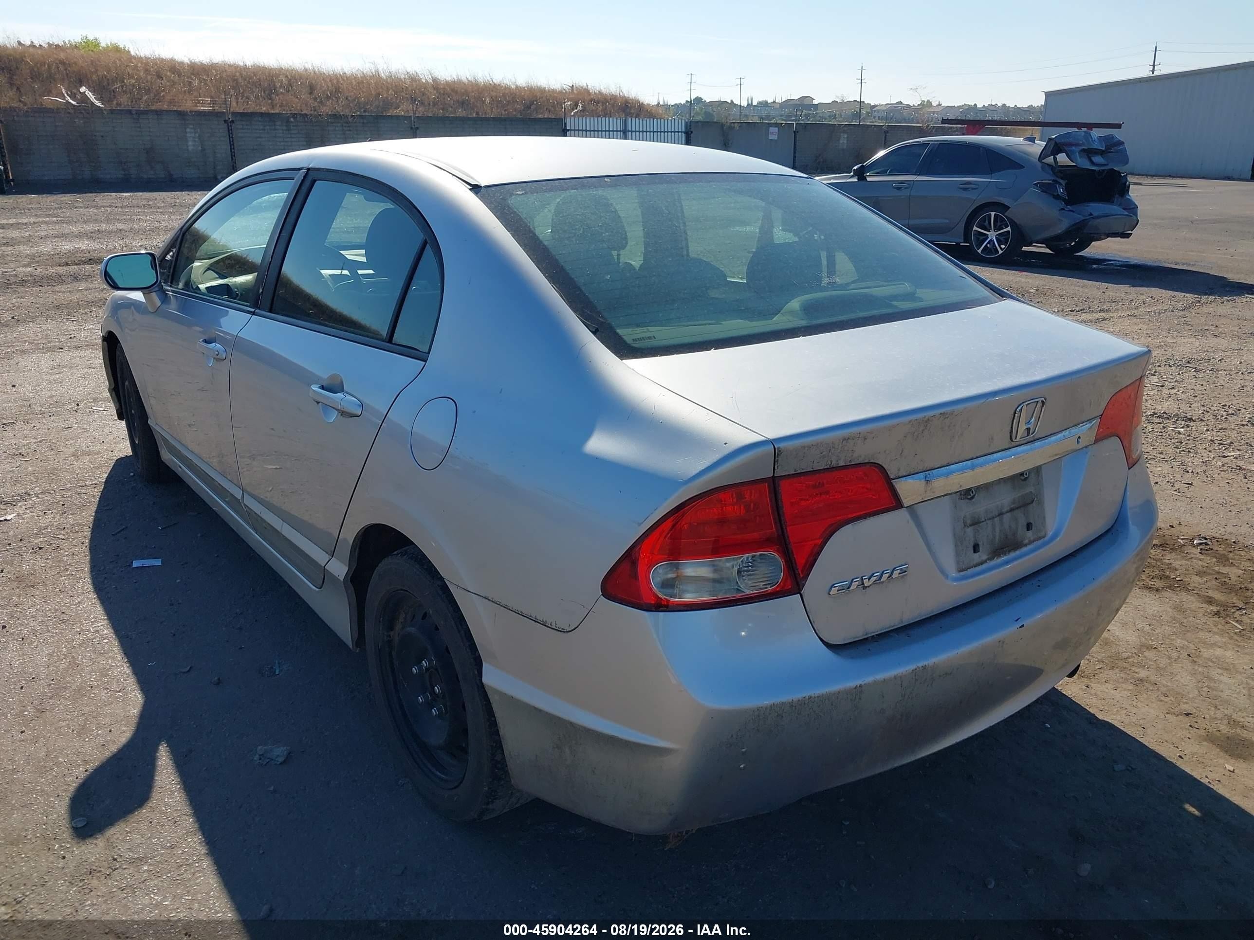 2010 Honda Civic Lx Gray vin: 19XFA1F57AE068594