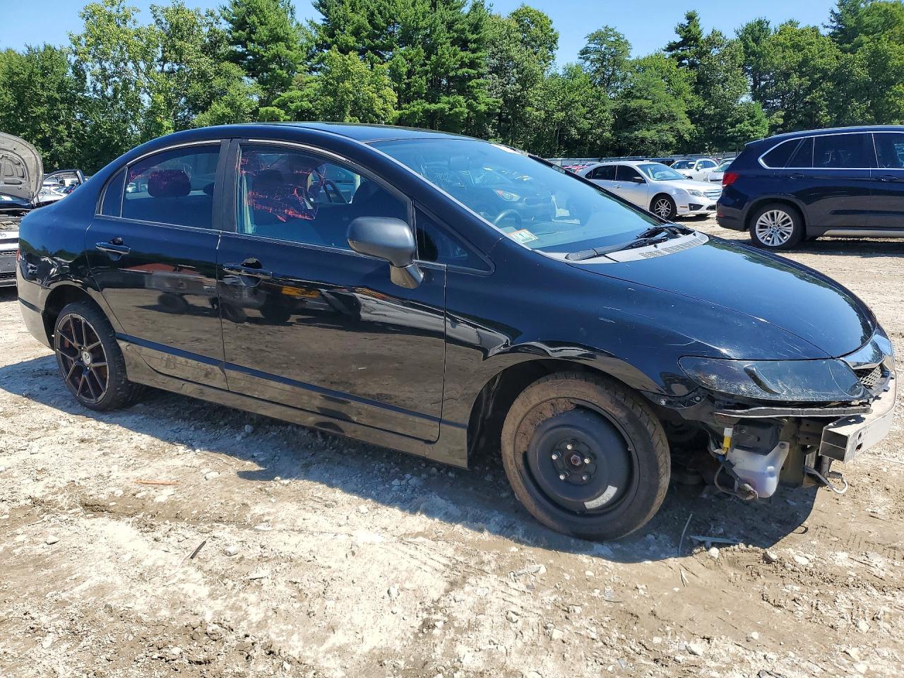 2010 Honda Civic Lx Black vin: 19XFA1F57AE087372