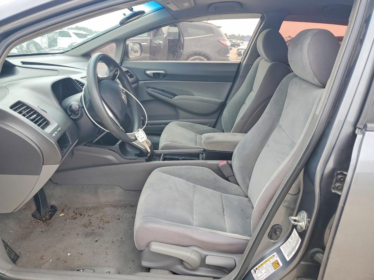 2011 Honda Civic Lx Gray vin: 19XFA1F57BE027917