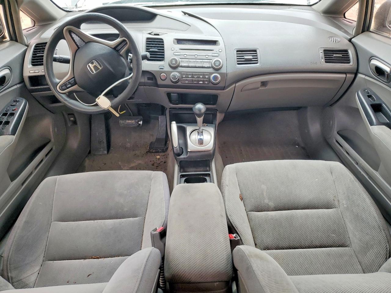 2011 Honda Civic Lx Gray vin: 19XFA1F57BE027917