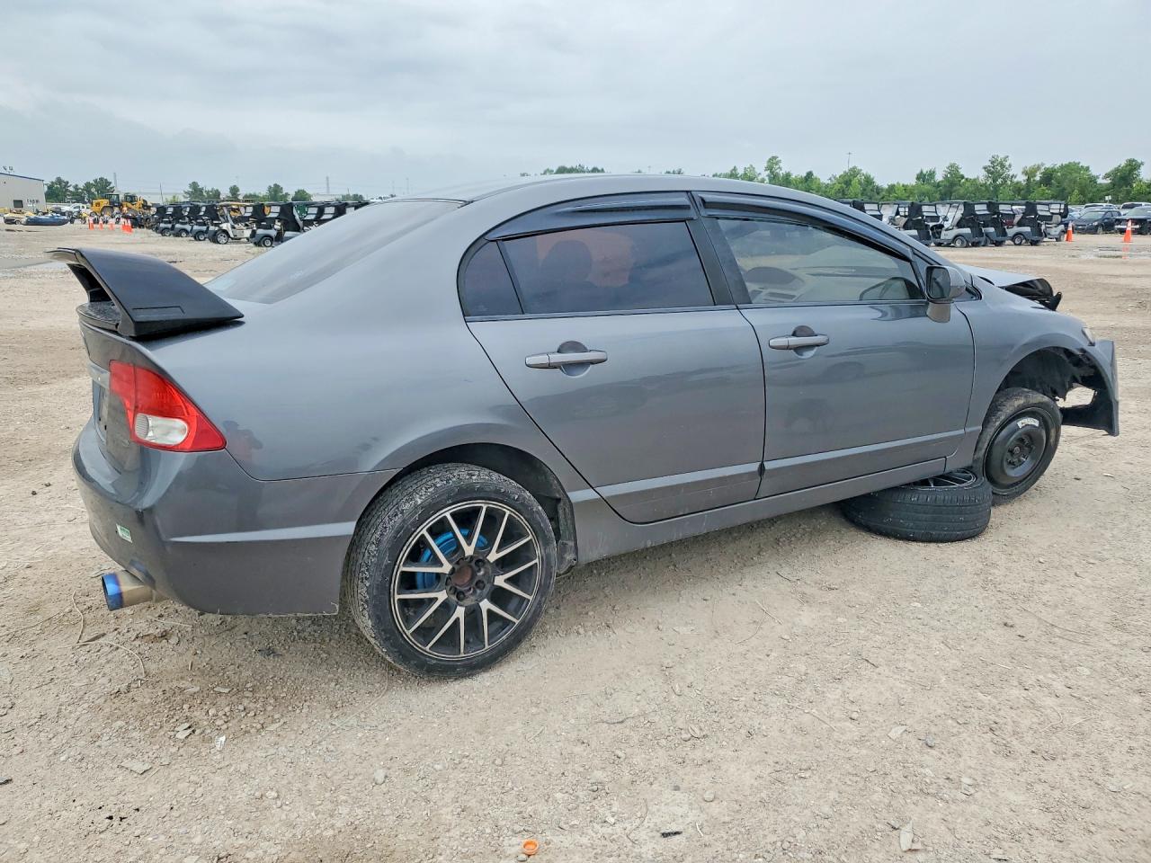 2011 Honda Civic Lx Gray vin: 19XFA1F57BE027917
