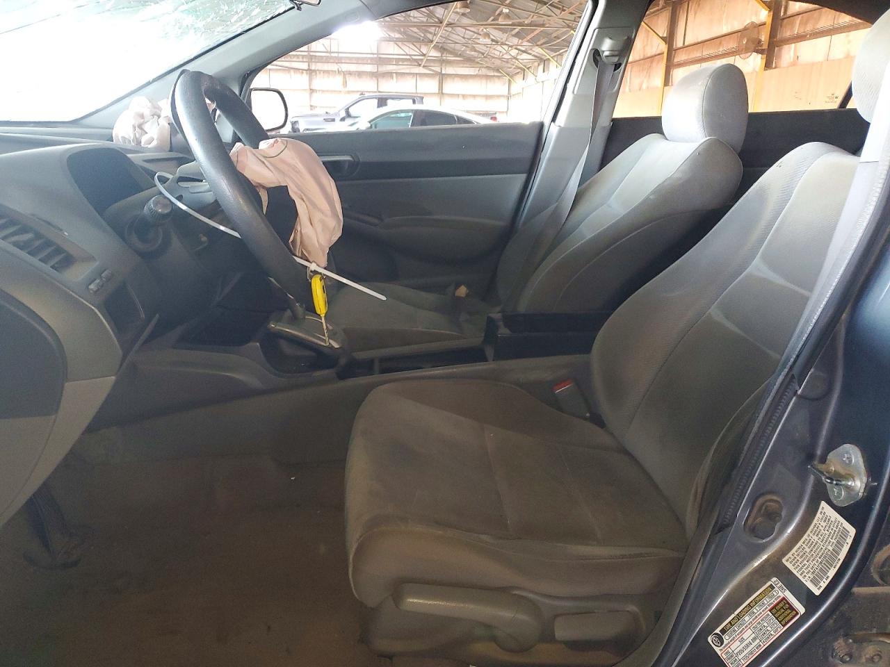2010 Honda Civic Lx Gray vin: 19XFA1F58AE003219