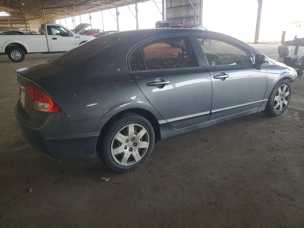 2010 Honda Civic Lx Gray vin: 19XFA1F58AE003219