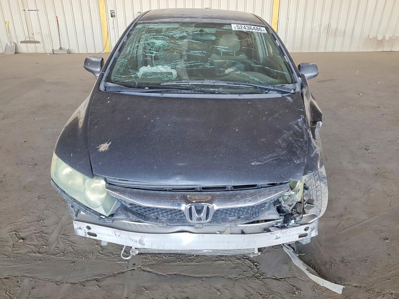 2010 Honda Civic Lx Gray vin: 19XFA1F58AE003219
