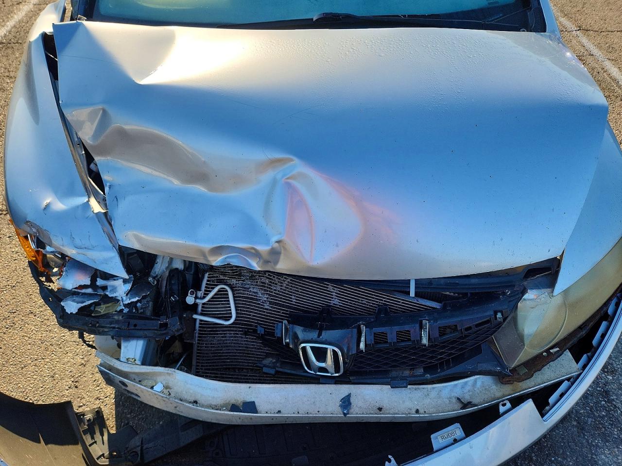 2010 Honda Civic Lx Silver vin: 19XFA1F58AE008209