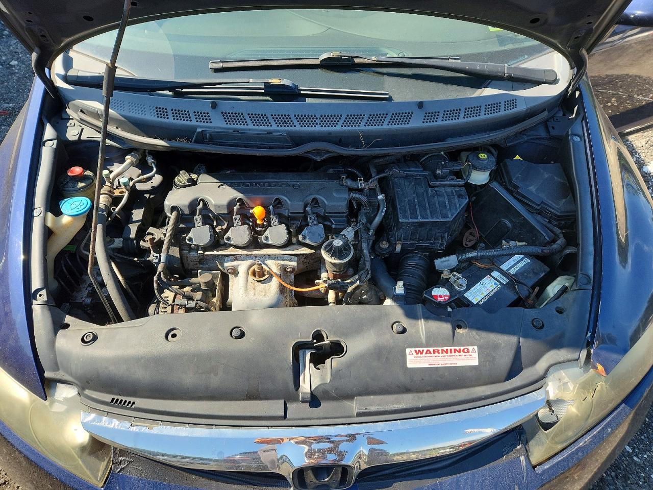 2010 Honda Civic Lx Blue vin: 19XFA1F58AE010915