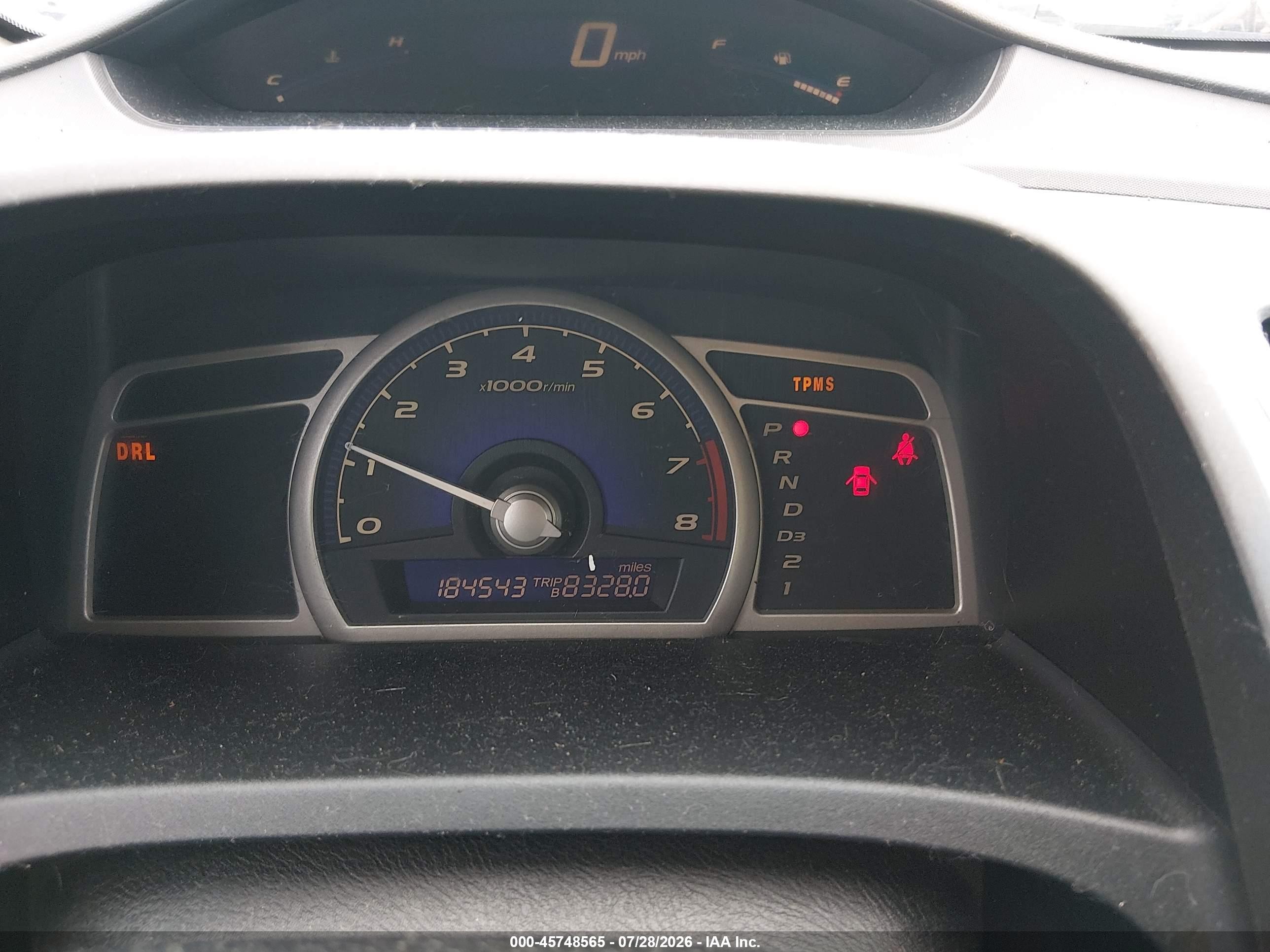 2010 Honda Civic Lx Gray vin: 19XFA1F58AE014124