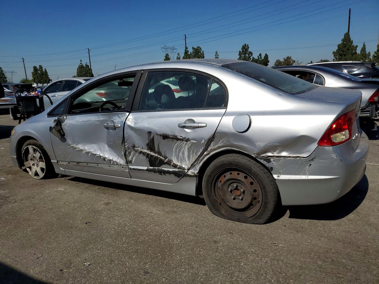 2010 Honda Civic Silver vin: 19XFA1F58AE015659