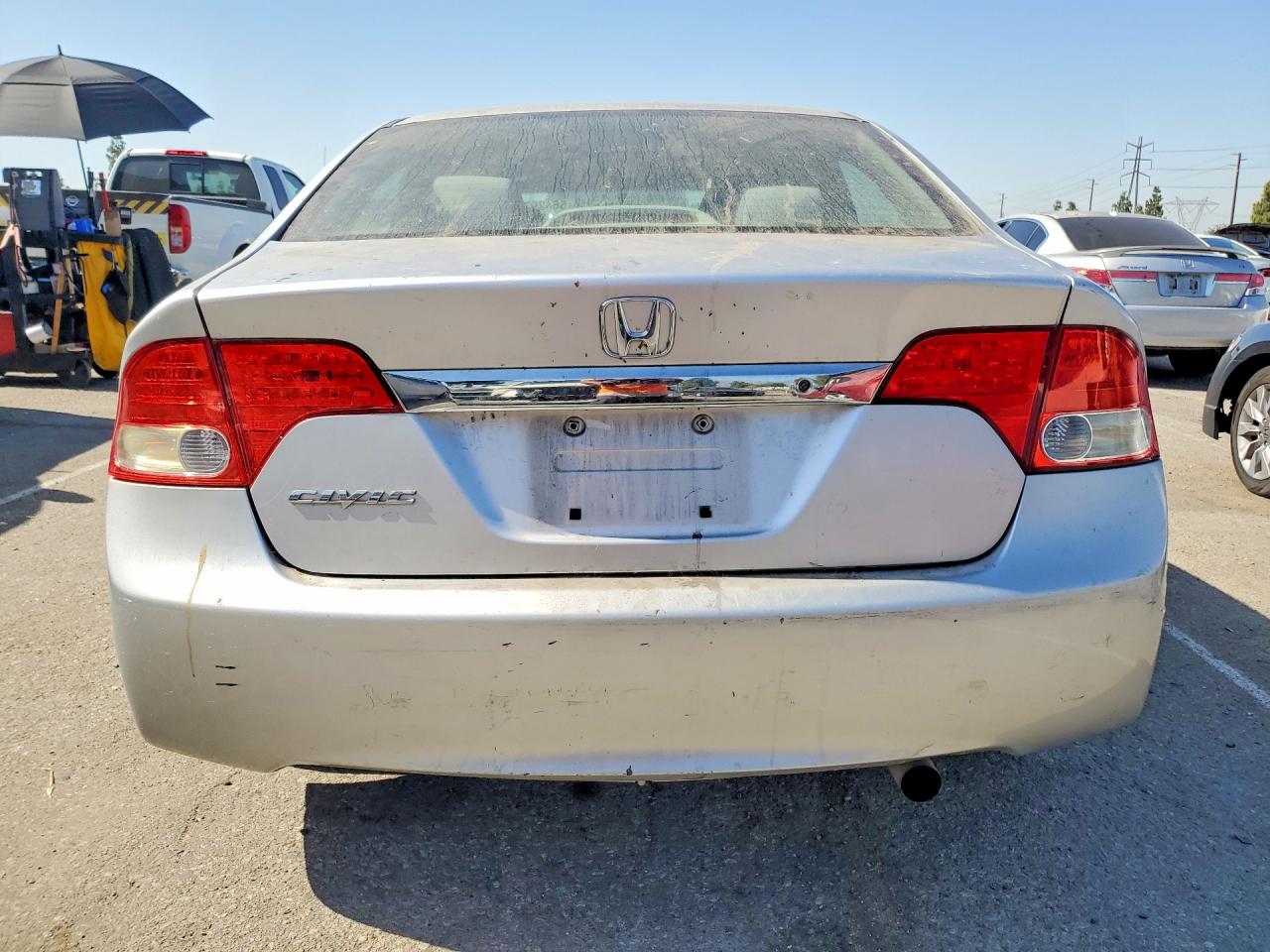 2010 Honda Civic Silver vin: 19XFA1F58AE015659