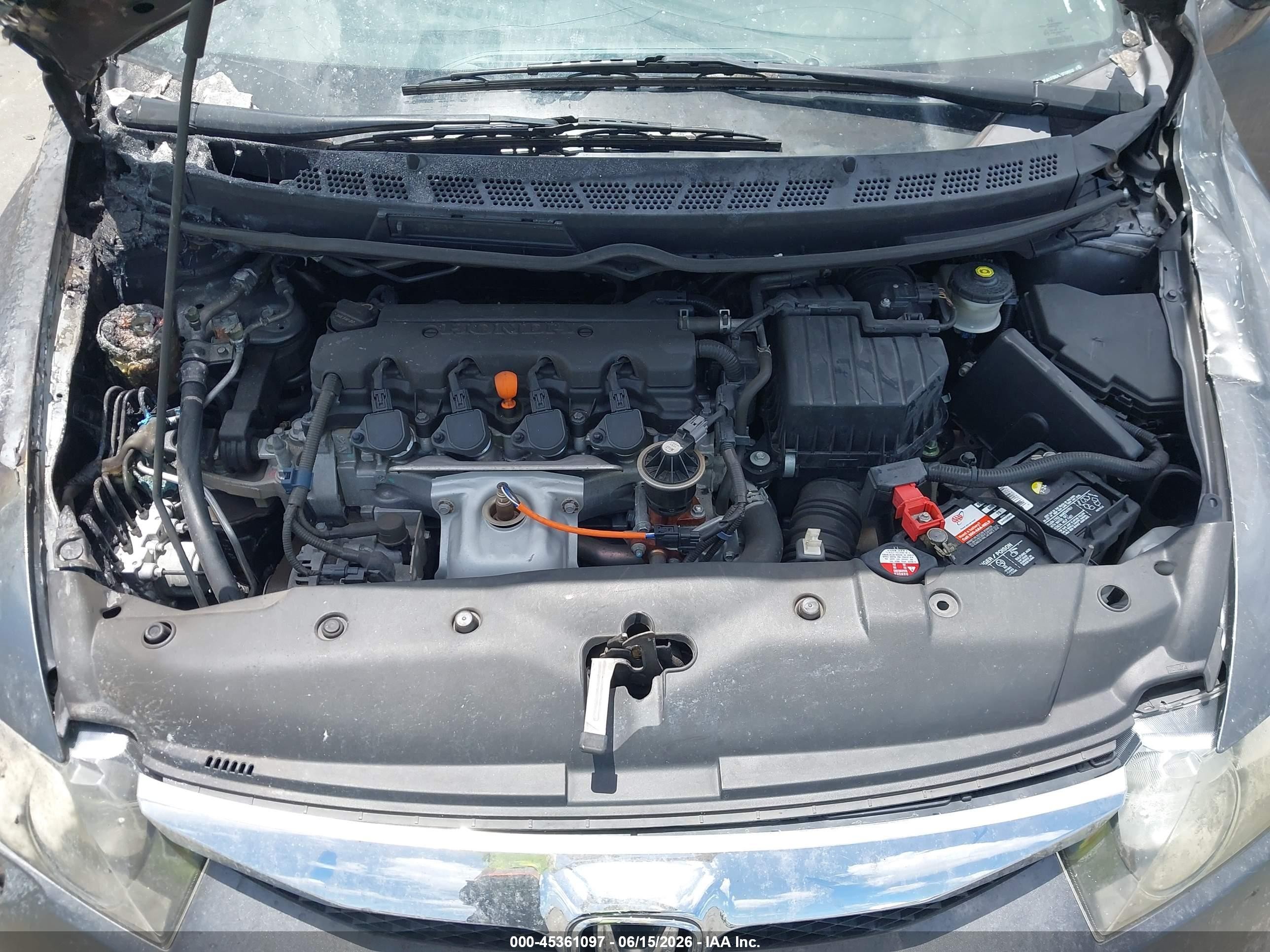 2010 Honda Civic Lx Gray vin: 19XFA1F58AE016603