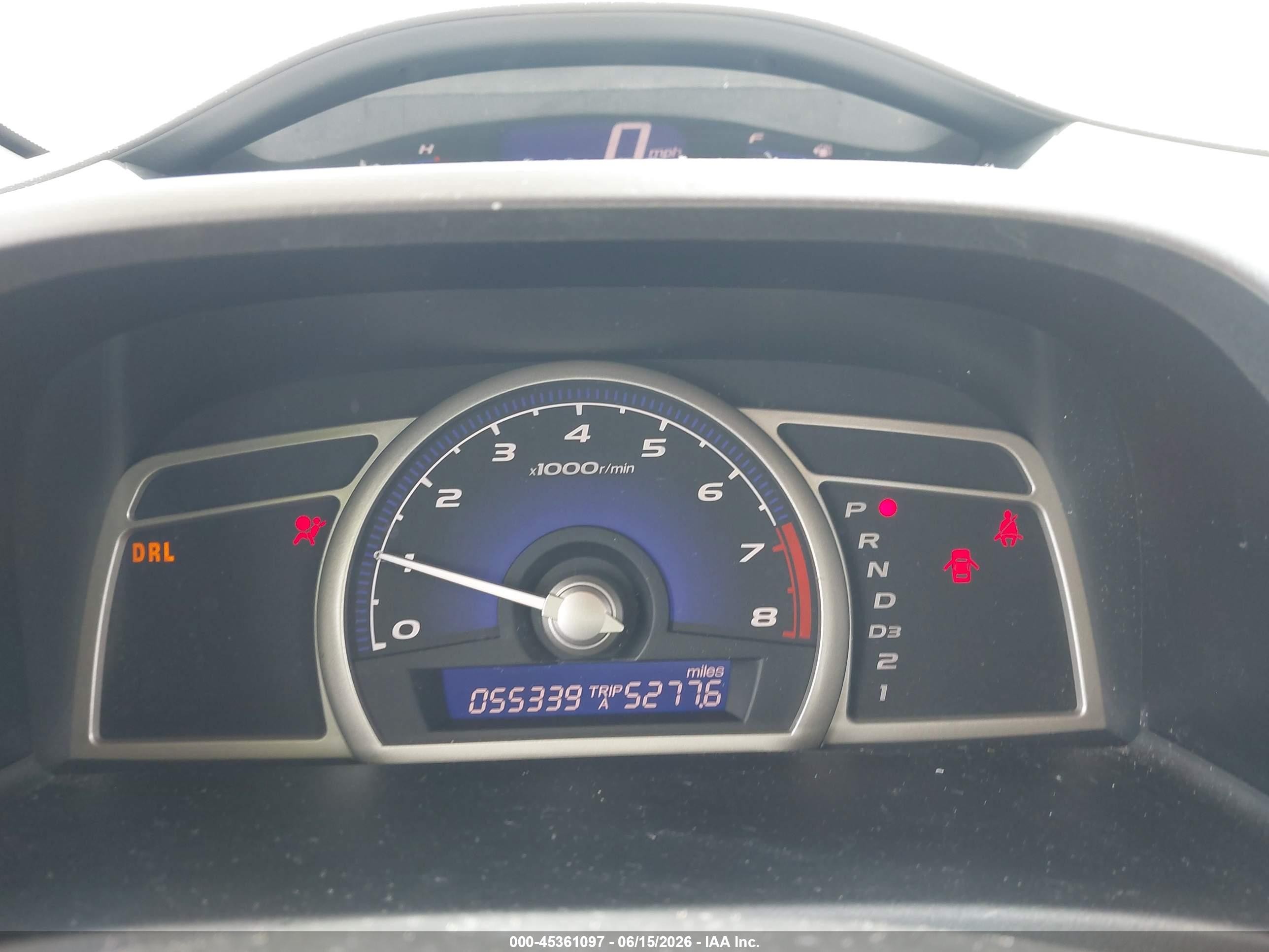 2010 Honda Civic Lx Gray vin: 19XFA1F58AE016603