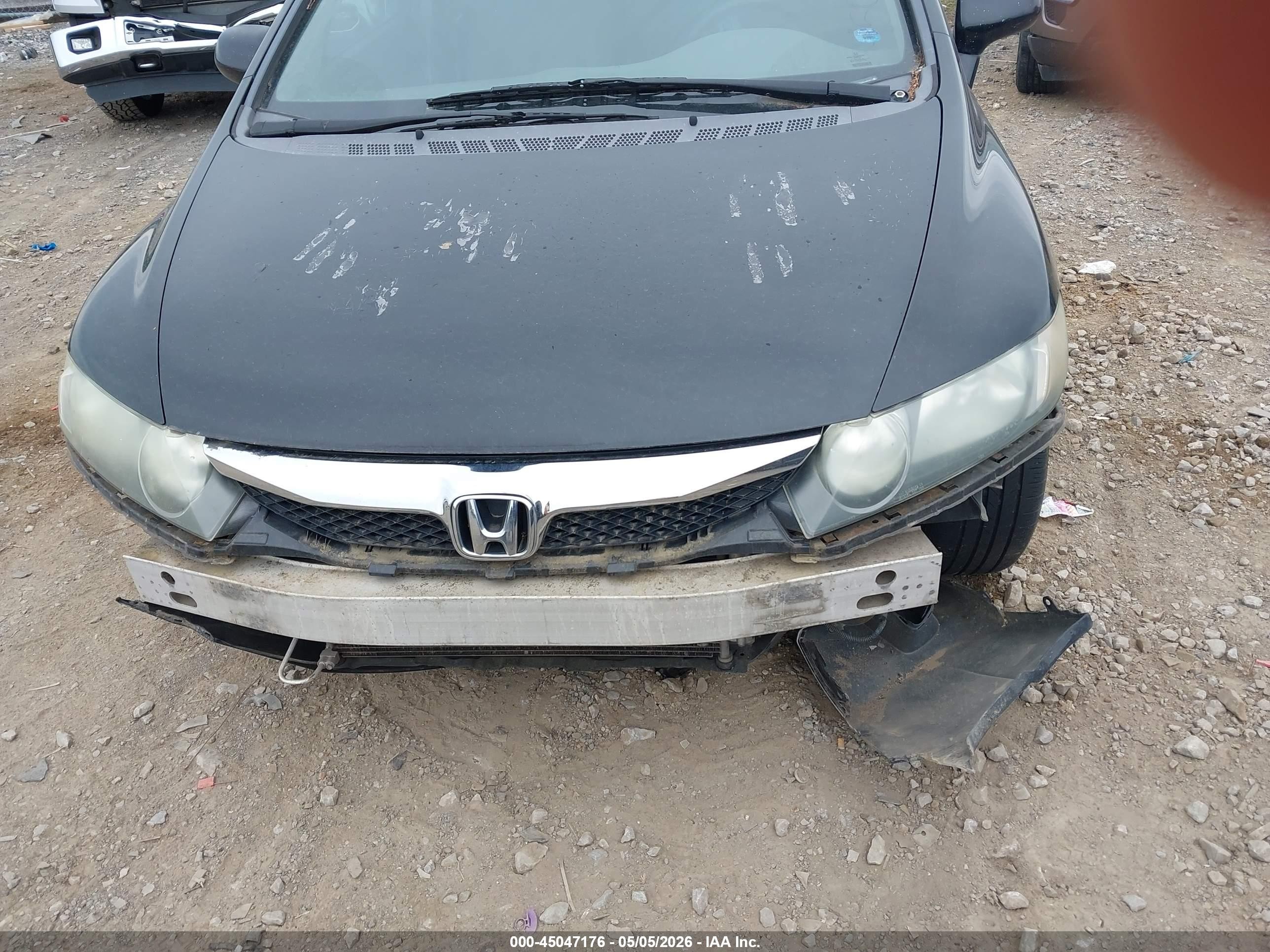 2010 Honda Civic Lx Черный vin: 19XFA1F58AE016696