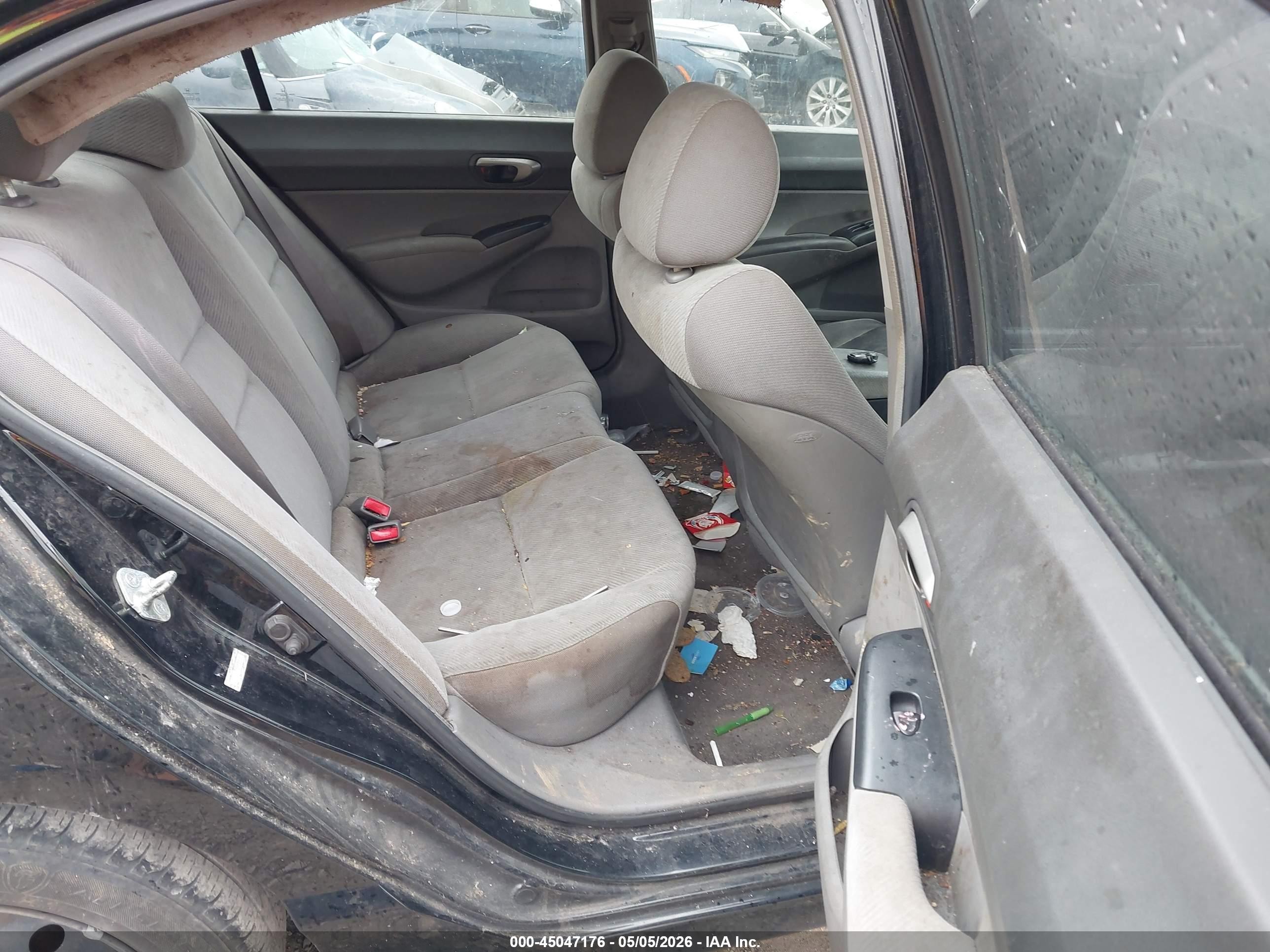 2010 Honda Civic Lx Черный vin: 19XFA1F58AE016696