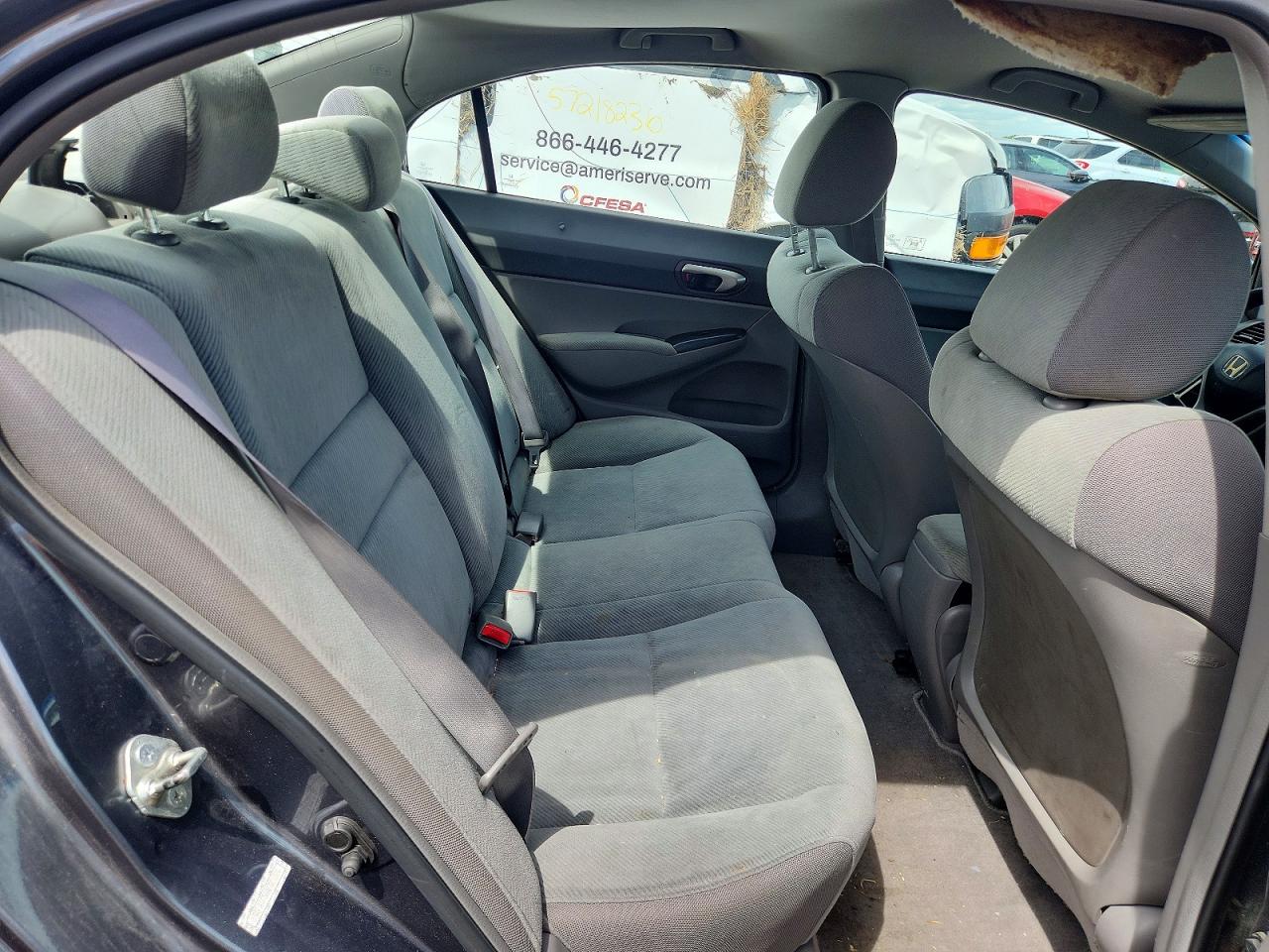 2010 Honda Civic Lx Gray vin: 19XFA1F58AE021820