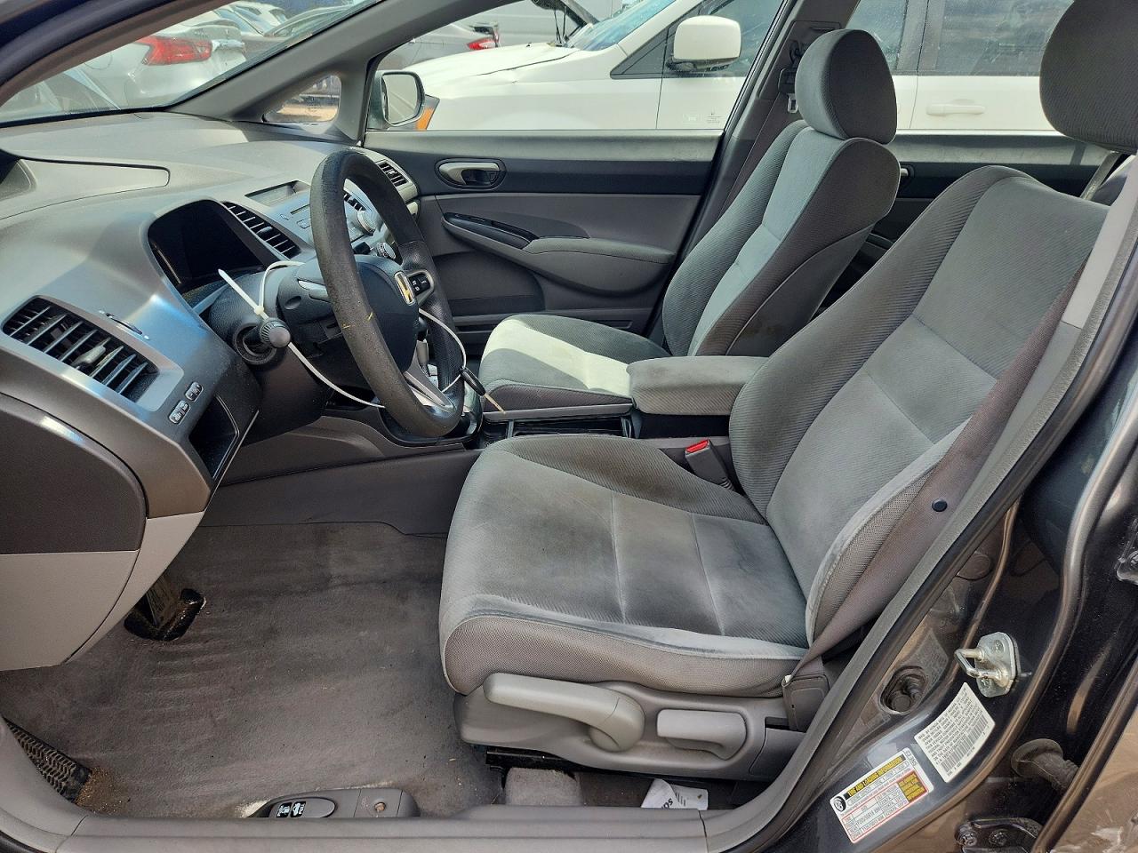 2010 Honda Civic Lx Gray vin: 19XFA1F58AE021820