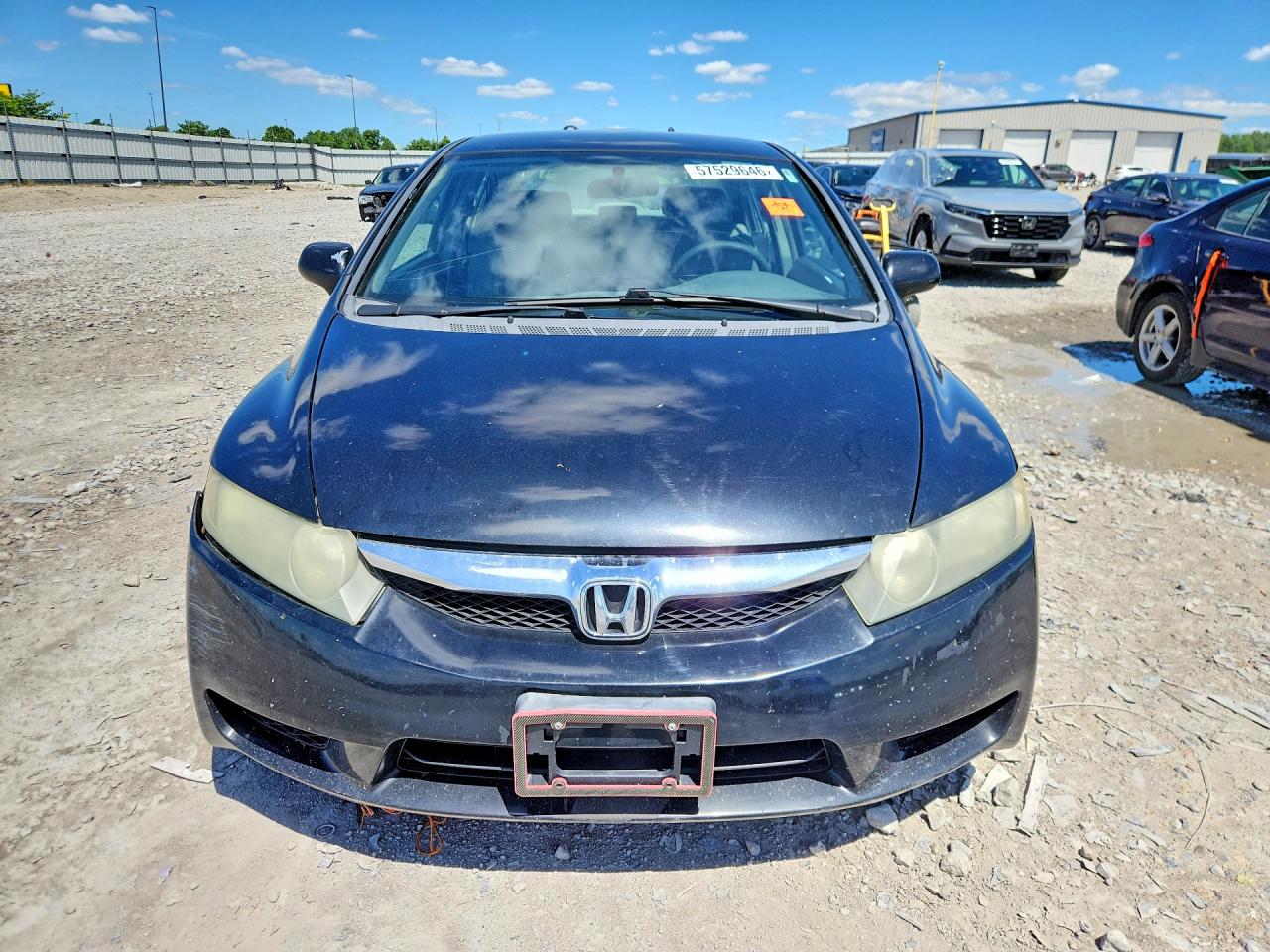 2010 Honda Civic Lx Black vin: 19XFA1F58AE027990