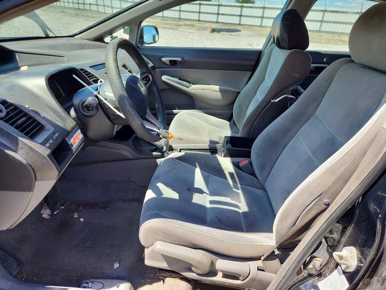 2010 Honda Civic Lx Black vin: 19XFA1F58AE027990