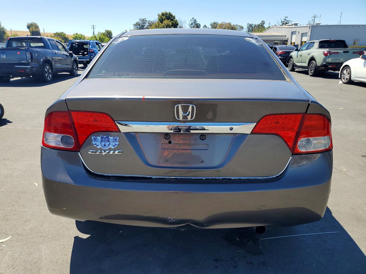 2010 Honda Civic Lx Brown vin: 19XFA1F58AE030792
