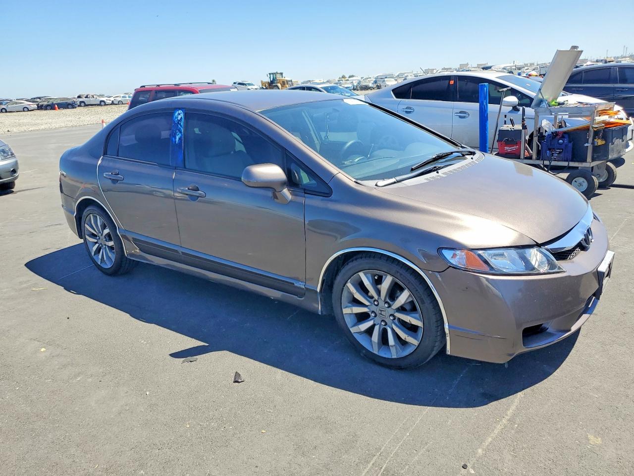 2010 Honda Civic Lx Brown vin: 19XFA1F58AE030792