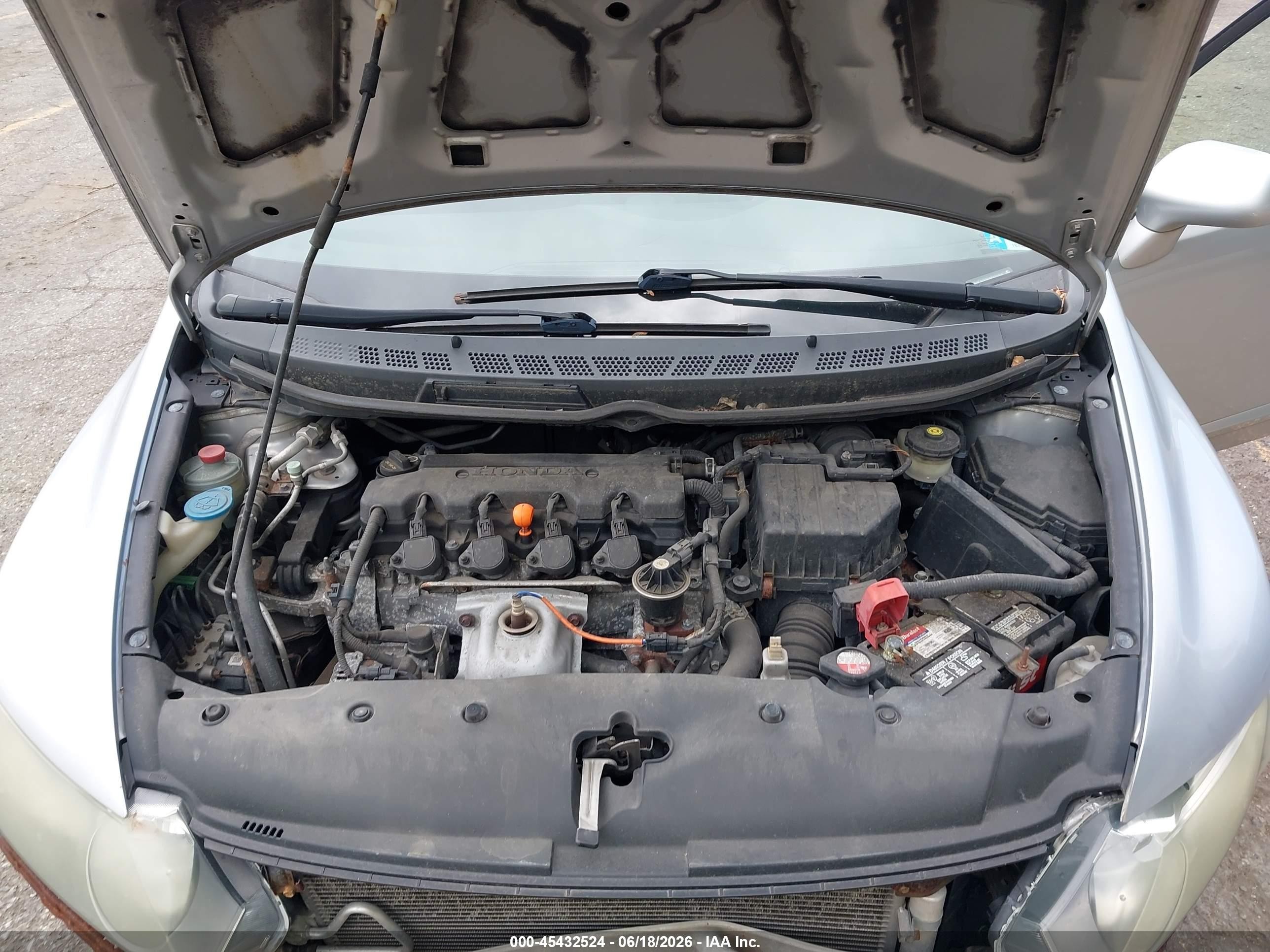 2010 Honda Civic Lx Silver vin: 19XFA1F58AE031005