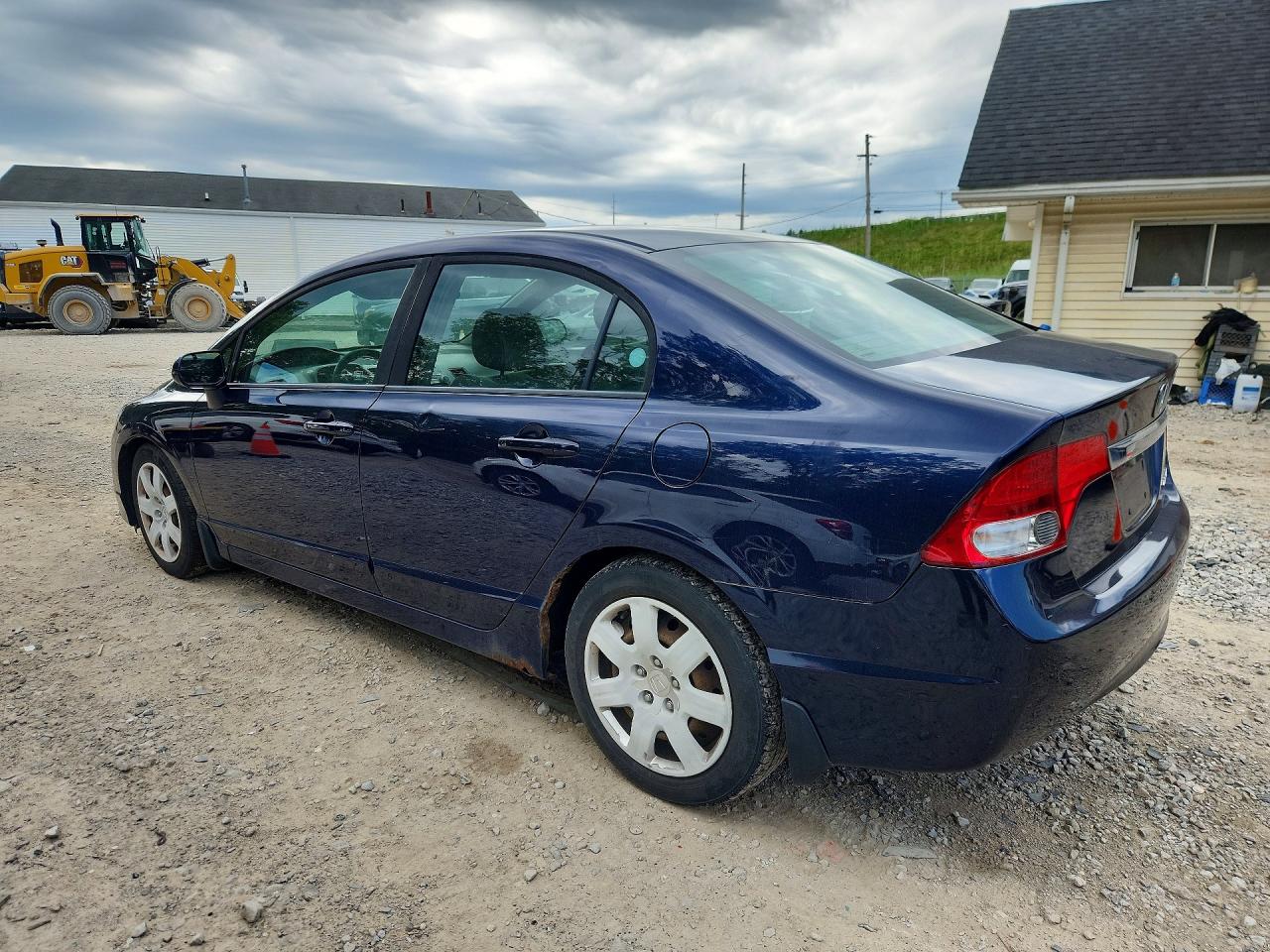 2010 Honda Civic Lx Blue vin: 19XFA1F58AE032106