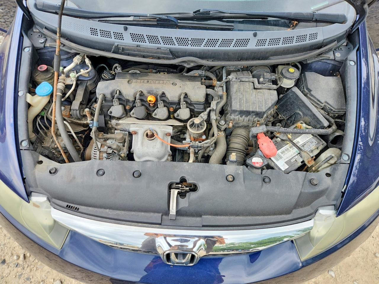 2010 Honda Civic Lx Blue vin: 19XFA1F58AE032106