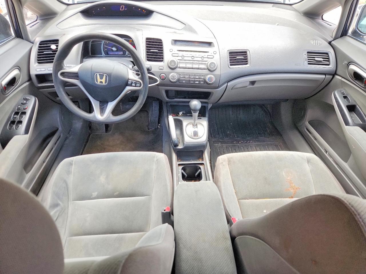 2010 Honda Civic Lx Blue vin: 19XFA1F58AE032106