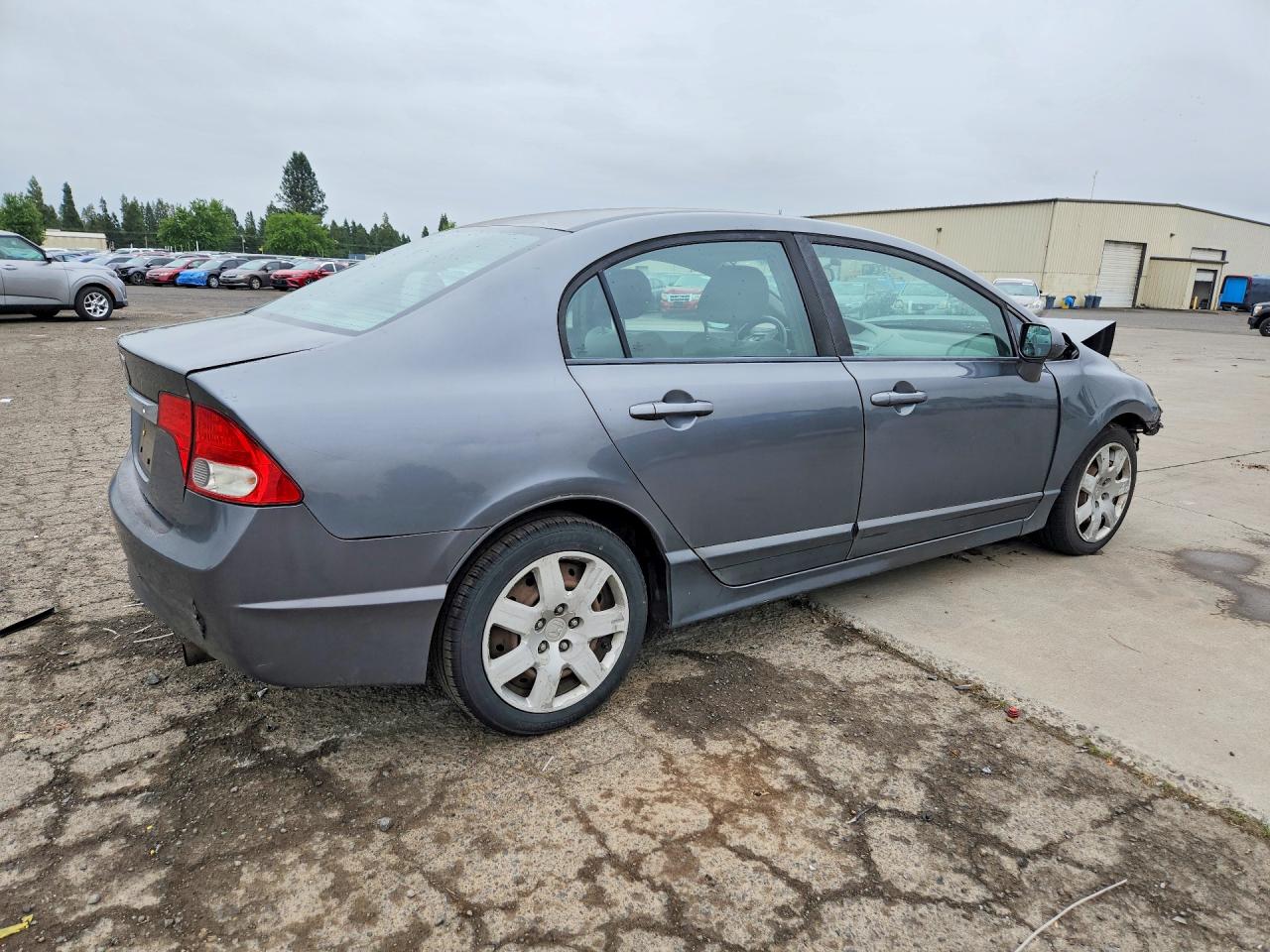 2010 Honda Civic Lx Серый vin: 19XFA1F58AE034034