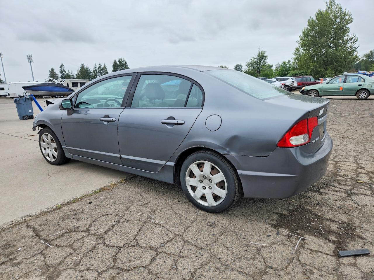 2010 Honda Civic Lx Серый vin: 19XFA1F58AE034034