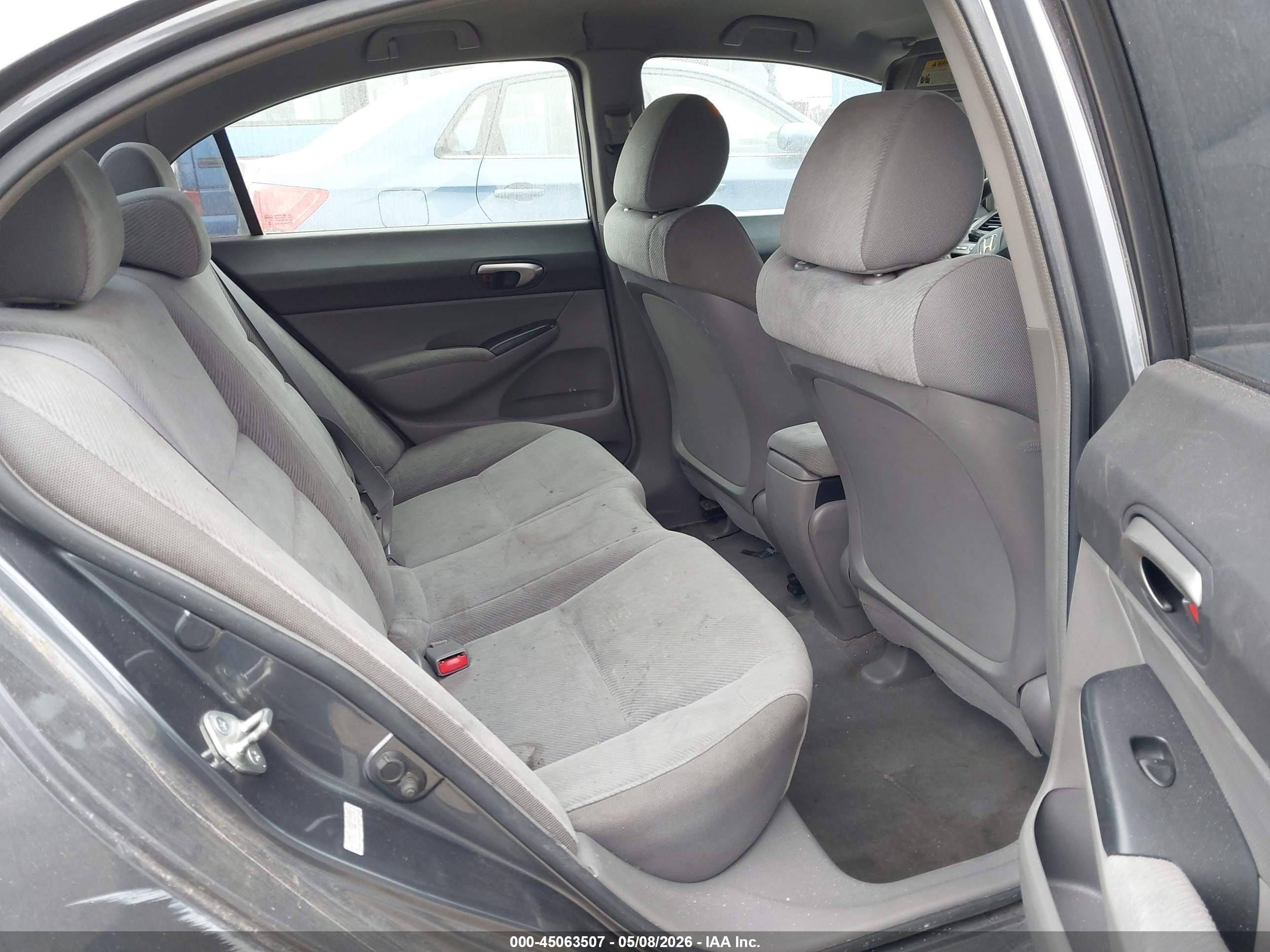 2010 Honda Civic Lx Gray vin: 19XFA1F58AE048354