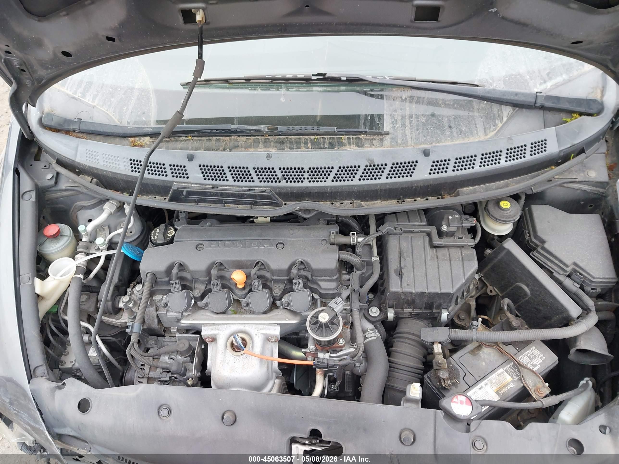 2010 Honda Civic Lx Gray vin: 19XFA1F58AE048354