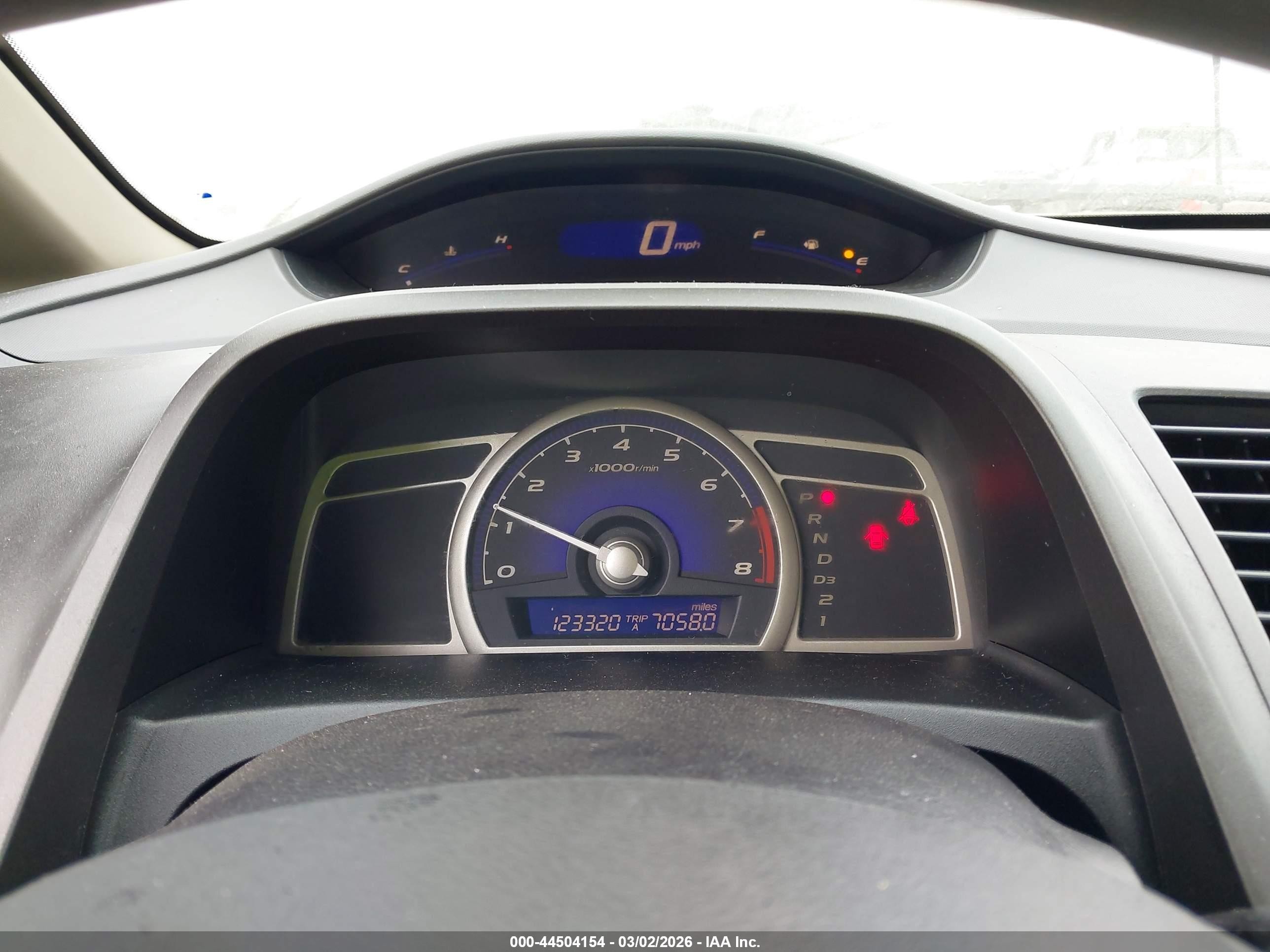 2010 Honda Civic Lx Gray vin: 19XFA1F58AE050038