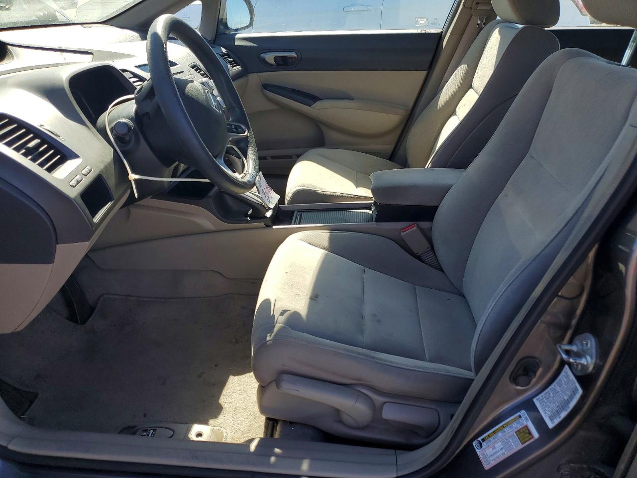 2010 Honda Civic Lx Brown vin: 19XFA1F58AE063436