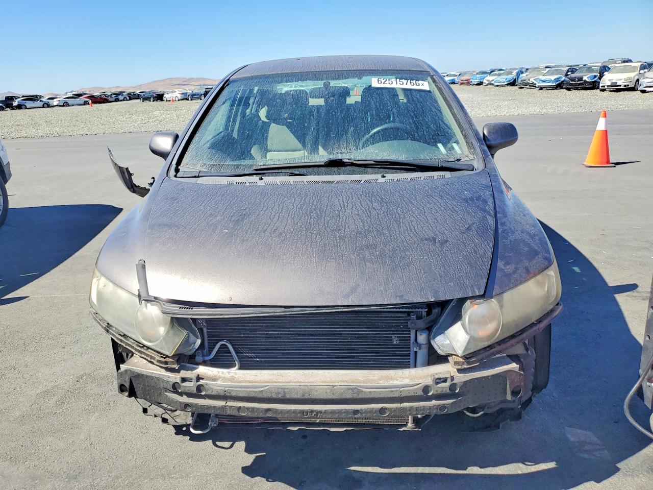 2010 Honda Civic Lx Brown vin: 19XFA1F58AE063436