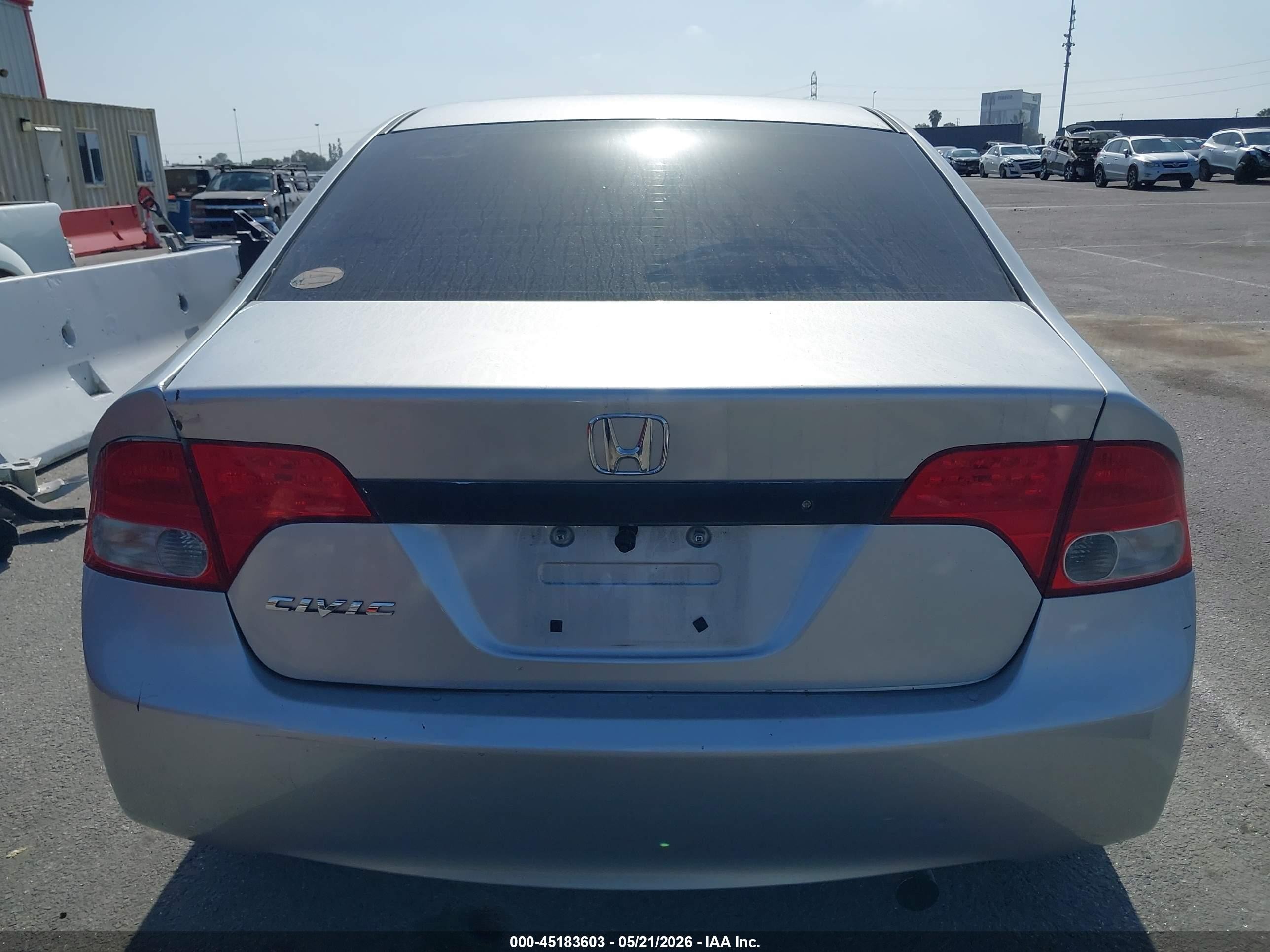 2010 Honda Civic Lx Silver vin: 19XFA1F58AE073545